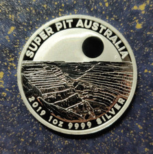 Super Pit Australien 2019 1oz 9999 Silber Münze in Kapsel echtes reinstes Silber