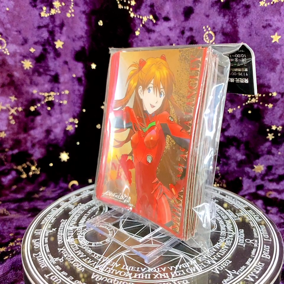 Evangelion Character Card Sleeve Protecteur Shikinami Asuka Langley 60 sheets Evangelion Character Card Sleeve Protecteur Shikinami Asuka Langley 60 sheets