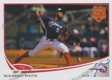 2016 Reading Fightin Phils Ricardo Pinto RC Rookie Phillies VZ