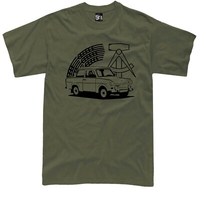 Trabant T-Shirt – Kult-Motiv Mit 600, 601 & Kübel, Ostalgie-Geschenk Für Fans