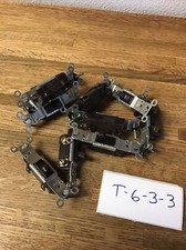 Lot Of 10 NOS EAGLE 15A-120V SINGLE POLE QUIET SWITCHES, BROWN