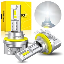 Auxito 2x H15 Led Headlight Bulb Canbus Error Free High Beam Drl 7035 60000lm