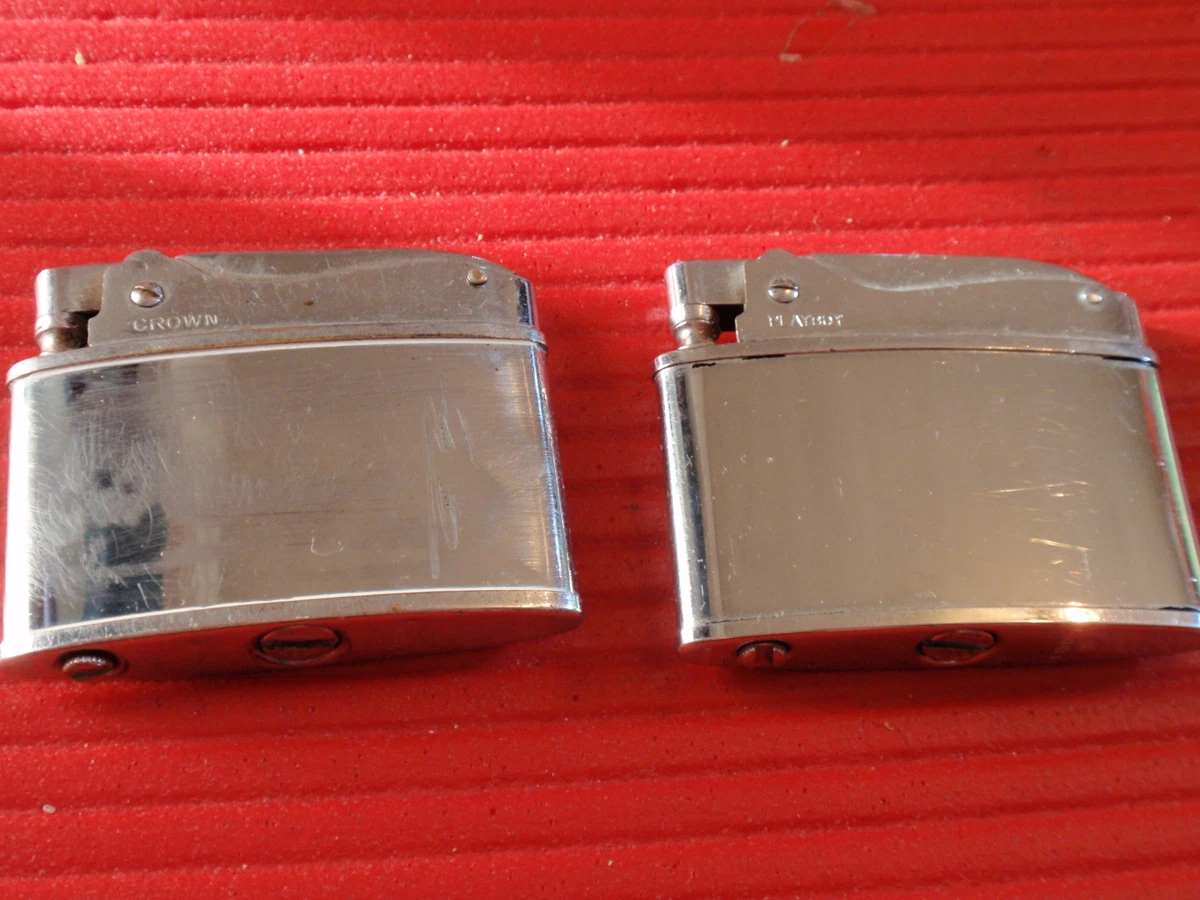 2 VINTAGE LIGHTERS FROM JAPAN..... PLAYBOY AND CROWN | eBay