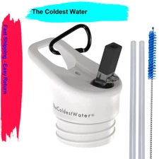 The Coldest Water Insulated Standard Mouth v2.0 - Sports Straw Cap Flip Top Lid