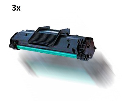 3 XXL Rebuilt Toner Kartusche für DELL 1100 DELL 1110  Xerox 3117 Xerox 3124
