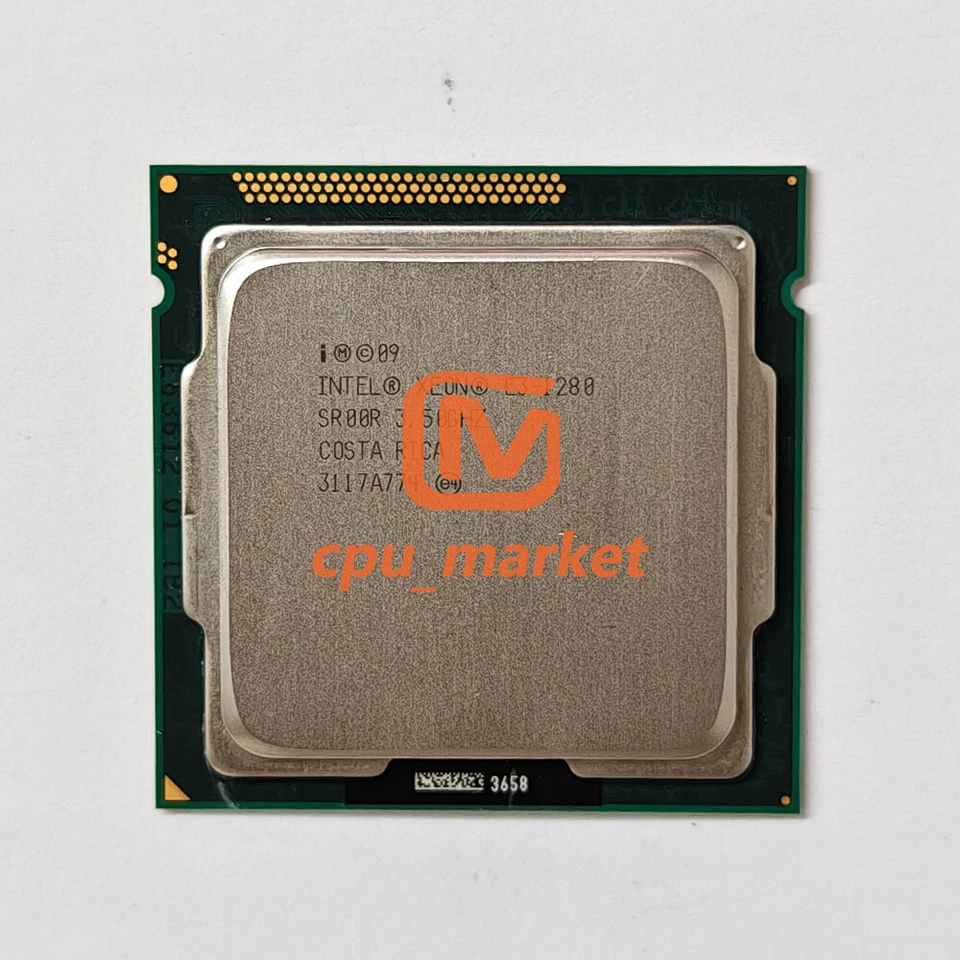 Intel Xeon E3-1280 SR00R 4 Cores 3.5GHz 8M 95W LGA 1155 CPU Processor - Image 2 of 3