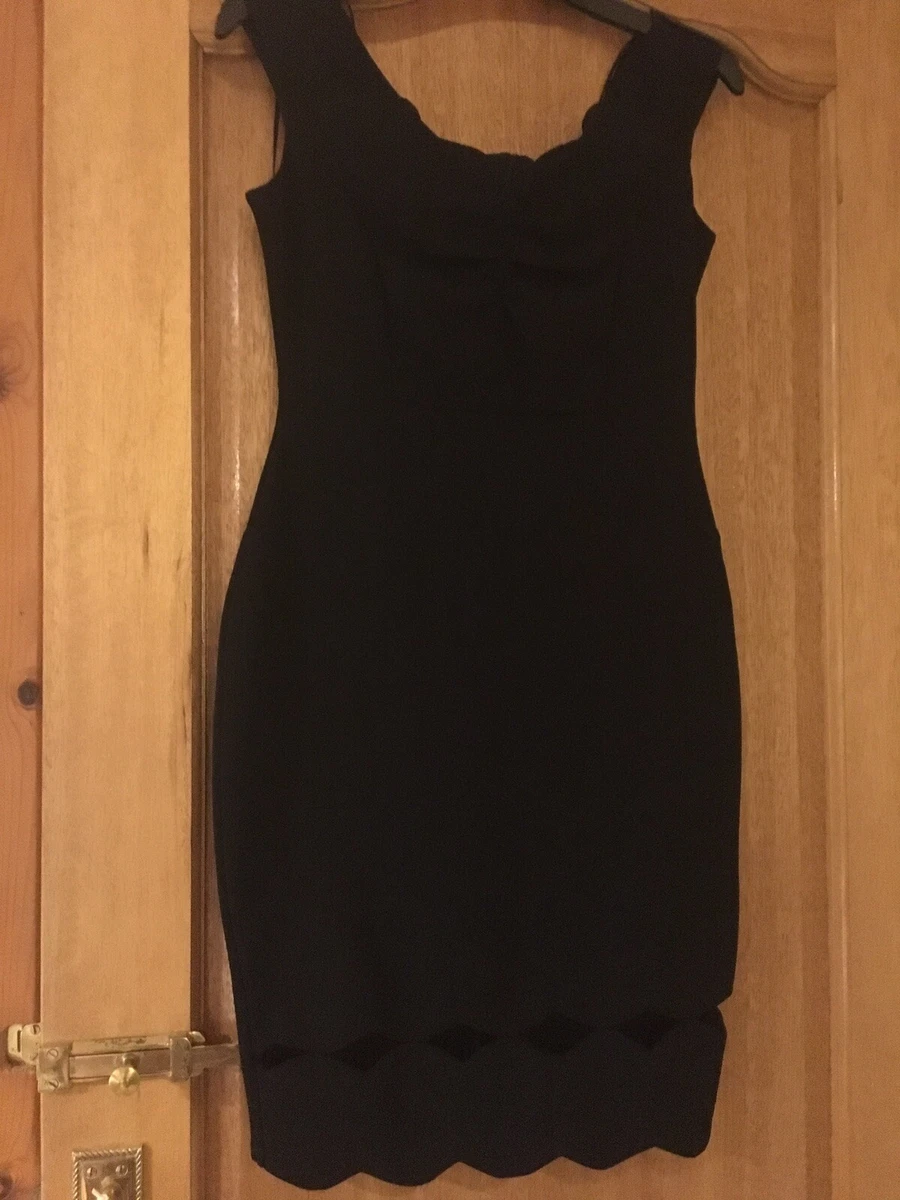 Lipsy black bardot dress store