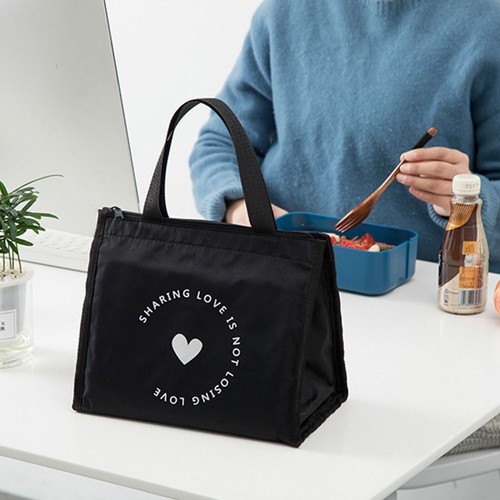 Portable Container Thick Durable Insulated Lunch Bag Keep Warm Tote Pouch - Picture 4 of 19