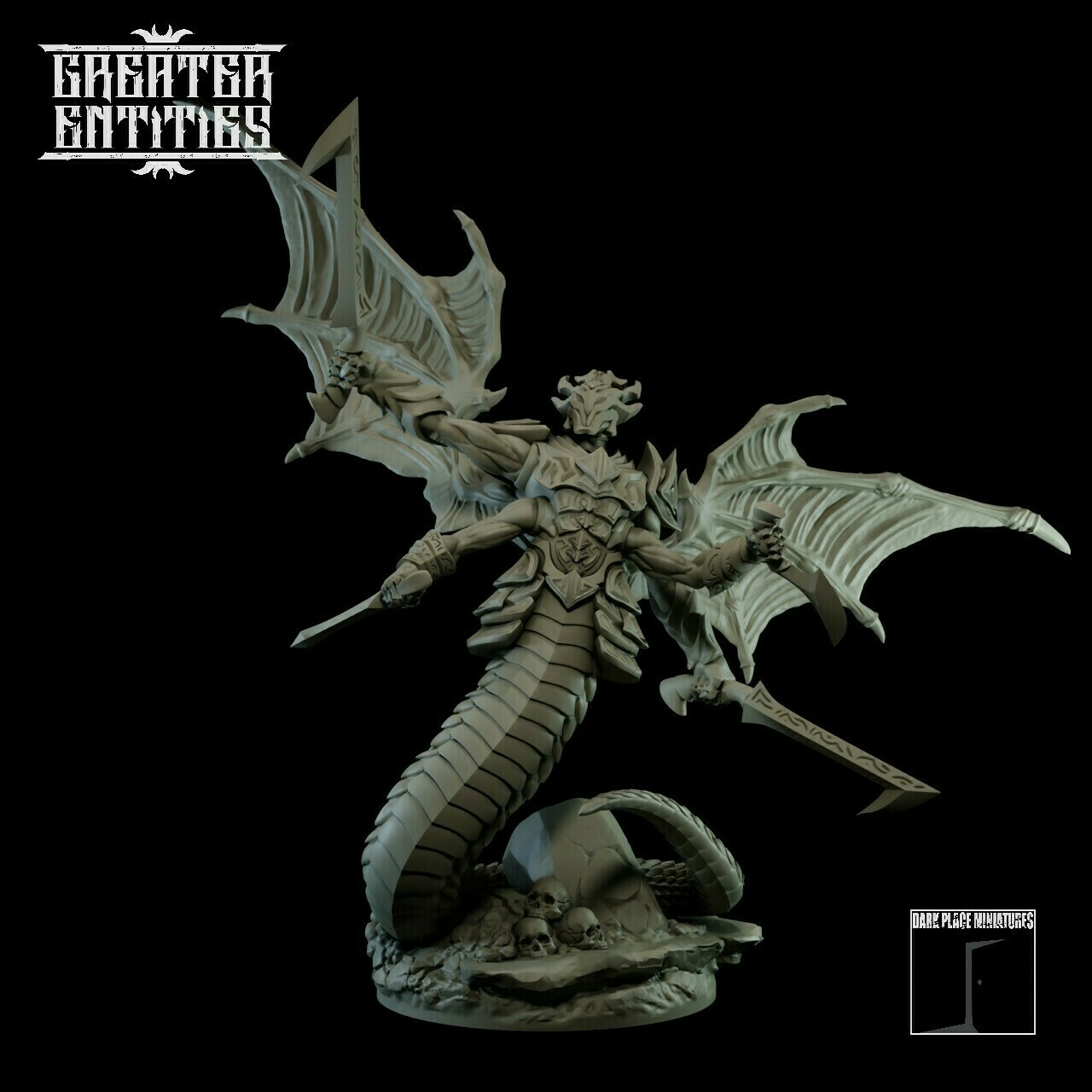 Офис: Фэнтезийная миниатюра Морати-растлителя 