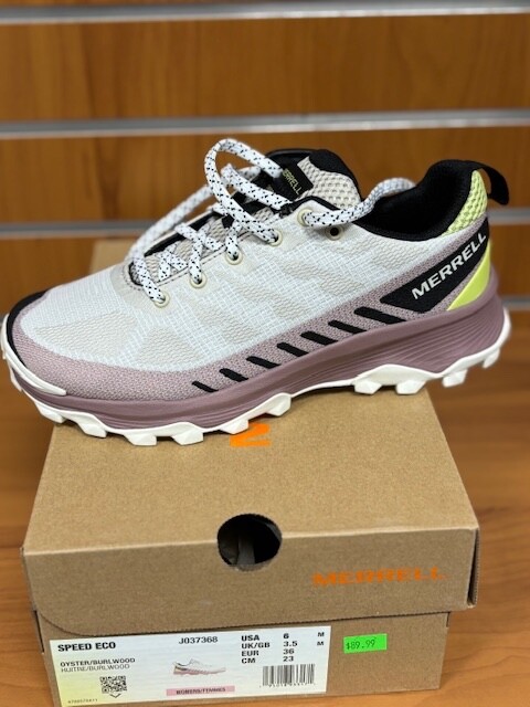 Merrell Scarpa da Escursionismo Donna Speed Eco Oyster Burlwood Taglia 11