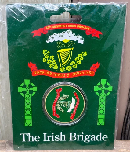 Americana Souvenirs 9th Regiment Irish Brigade Coin Gettysburg Civil War