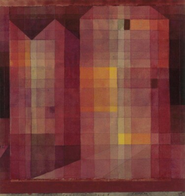 Purple Paul Klee 1929 Bauhaus Abstract Geometric Color Study