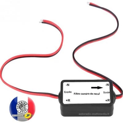 Filtre Antiparasite 12 volts pour caméra de recul - Photo 1/2