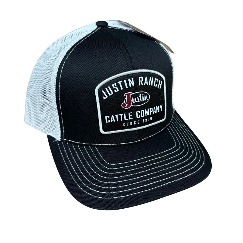 Justin Baseball Cap Ranch Cattle Co eBay
