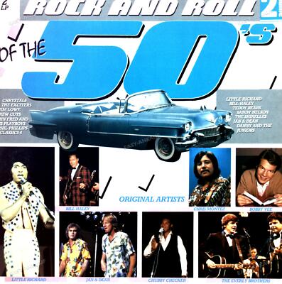 Various - Rock And Roll Of The 50's Volume 2 2LP 1985 (VG/VG) .