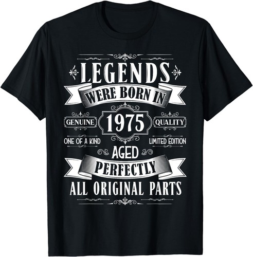 Once Upon A Time There Was A Queen Born In April 1972 – Funny 49th Birthday Women's T-Shirt, Black, Size M - View #4
