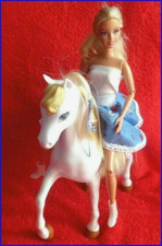 BARBIE PFERD "BARBIE LOVES HERE HORSE & PUPPE SET" Schimmel MATTELPFERD 2013