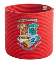 Idea Nuova Harry Potter Hogwarts Rope Storage Organizer Bin