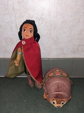 Disney Raya And The Last Dragon Tuk Tuk  Plush Stuffed Toy Just play 7-10 inches