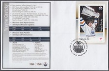 CANADA # 3038 - LEGENDS of HOCKEY WAYNE GRETZKY on SUPERB FIRST DAY COVER