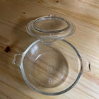 Vintage Pyrex 10 oz. Glass Casserole Refrigerator Dish # 018 with Lid  680-C-7