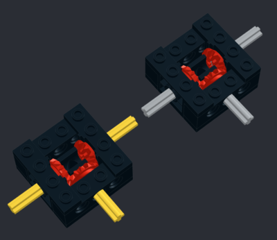 Lego 90 Degree Gear Gearbox Lego Technic Gearbox Assembly Lego