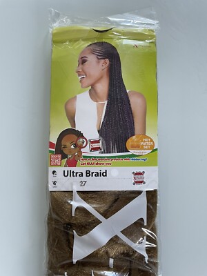 X-pression Ultra Braid Hair Extension --Rasta. Colour 27 (Dunkelgold Blond)