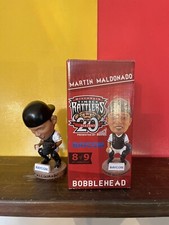 NIB 2014 MARTIN MALDONADO TIMBER RATTLERS BREWERS ASTROS BOBBLEHEAD SGA 8/12/14