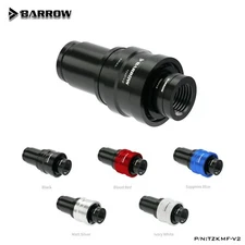 Barrow G1/4" Quick Disconnect Fitting QDC Male and Female Set, Black Base 