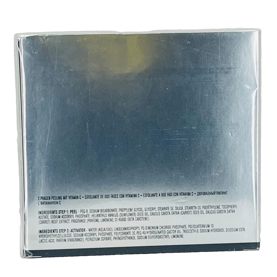 ERNO LASZLO Luminous Dual Phase Vitamin C Peel (STEP 1- 50ml & STEP 2- 20ml) New - Image 3 of 4
