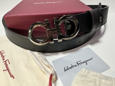 ブルックスブラザーズGENUINE LETHER BB2 WIN14 Ferragamo Double Brown/black Belt | italist