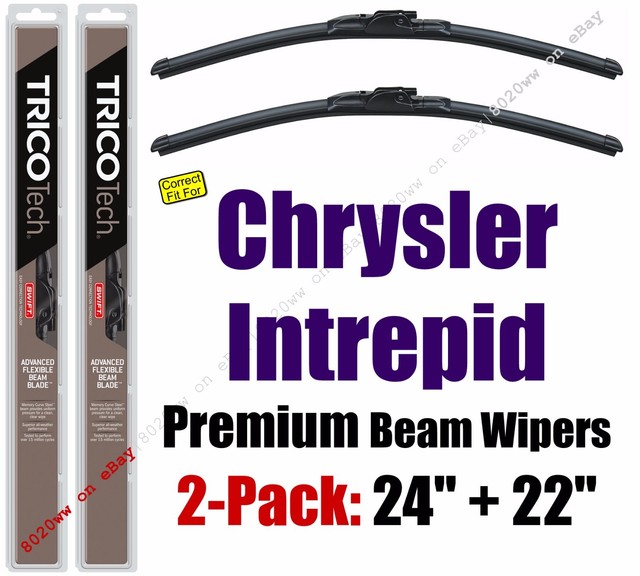 Wipers 2pk Premium Wiper Beam Blades fit 19972004 Chrysler Intrepid 19240/220 eBay