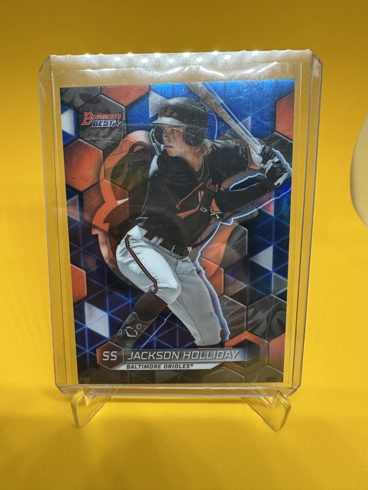 Jackson Holliday 2023 Bowman’s Best Blue Refractor /150 #TP-12