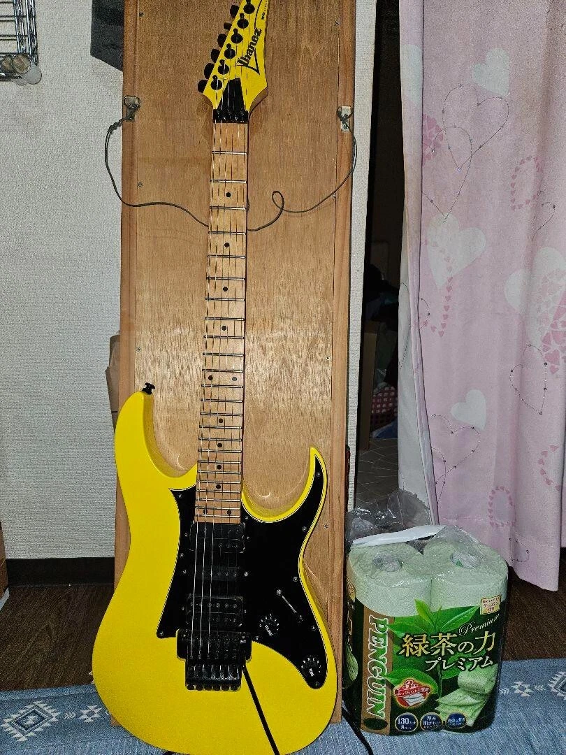 Ibanez RG350M Yellow Electric Guitar