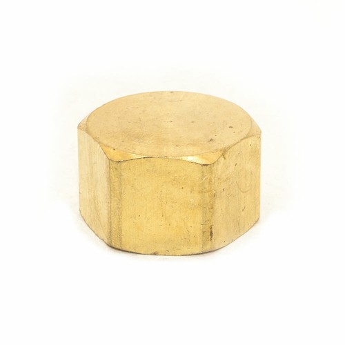 Thrifco 6961010 #61C 1/4 Inch Lead-Free Brass Compression Cap