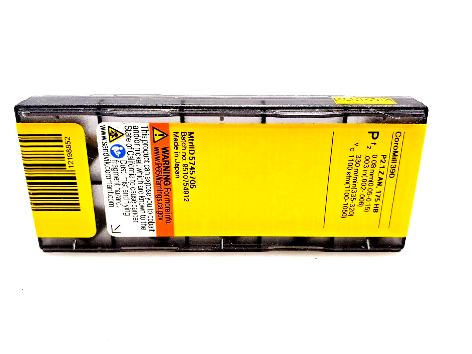 Sandvik Coromant R39011 T3 08MPL 4230 Carbide Milling Inserts (Box of