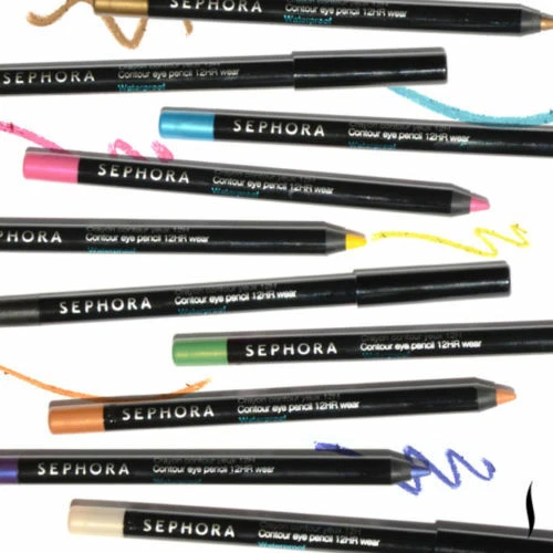 Sephora Contour eye pencil liner 12HR wear Waterproof , glide ORIGINAL - Picture 1 of 46