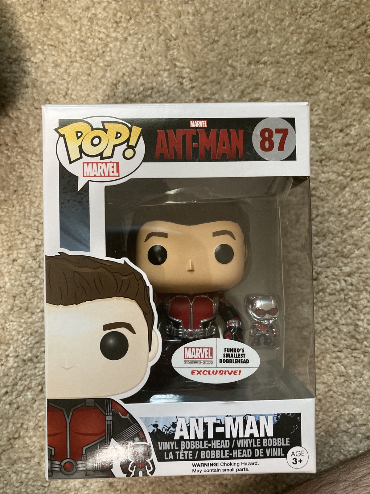 En Oferta Funko Pop! Vinilo: Marvel - Ant-Man (Desenmascarado) (Desenmascarado) - Marvel: Coleccionista...