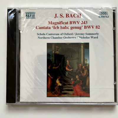 Magnificat / Ich Habe Genug Cantata by Nicholas Ward (CD, 1995) NEW & Sealed,