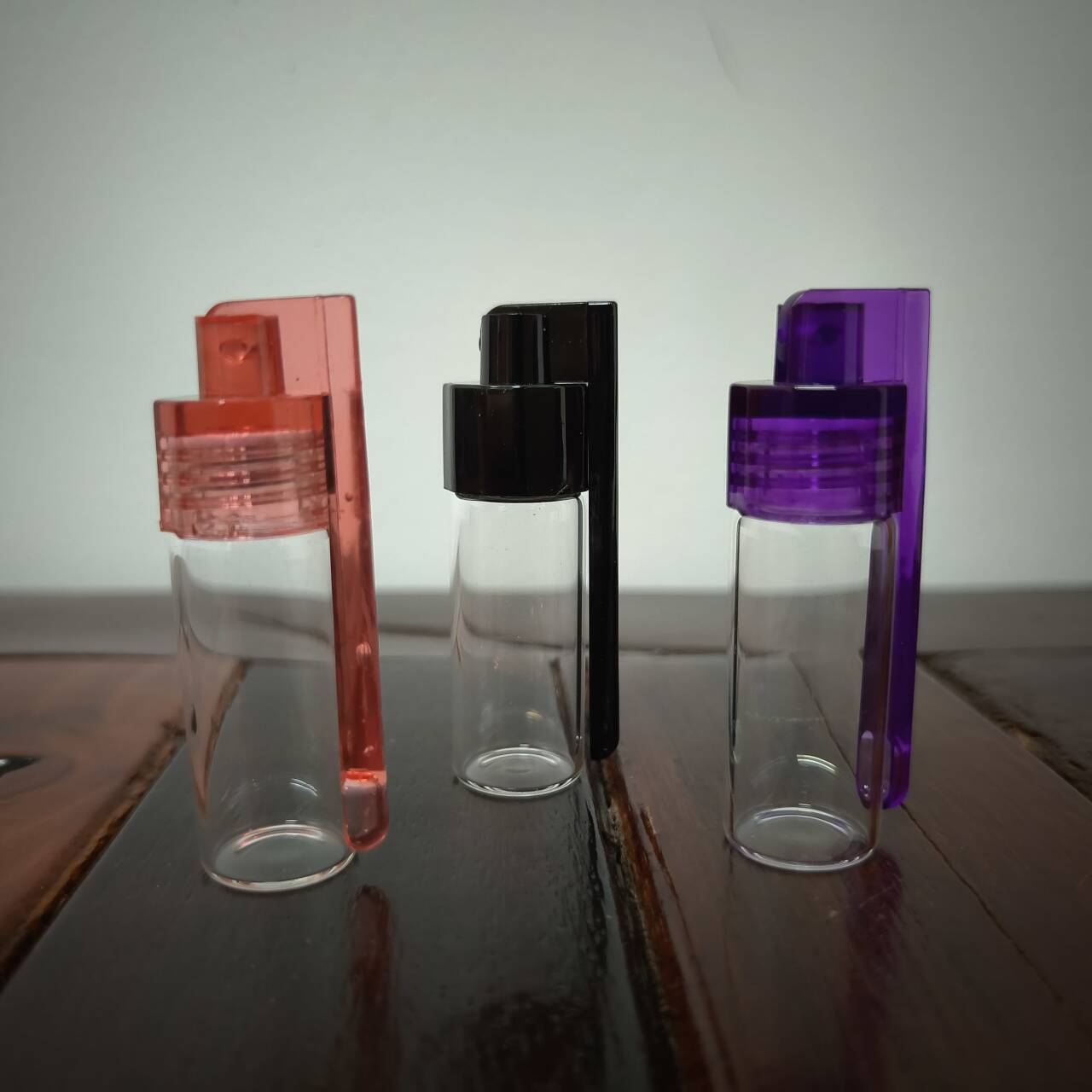 24 Boxed Assorted Glass Storage Bottles Outdoor Travel Portable Dispenser 51mm