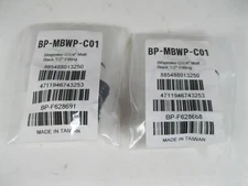 2 Bitspower G1/4" to 1/2" Barb Fitting for Soft Tubing, Matte Black BP-MBWP-C01