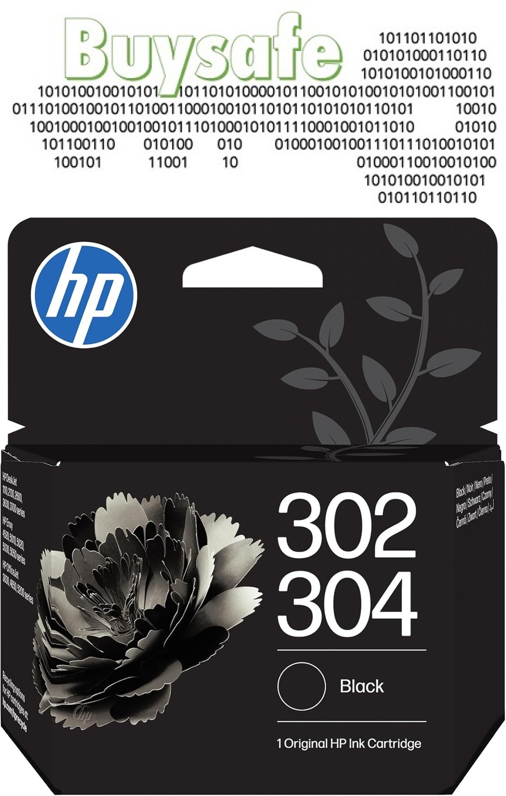 HP 302/304 standard capacity Black - HP ENVY 4520, 4522, 4524, 4526, 4527, 4528