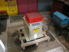 Desco Model 88 Rotary Parts Dryer 9" W X 9" D W Safety Cover, Works Great