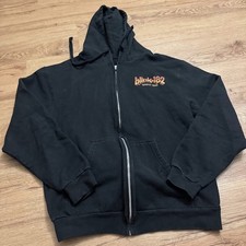 Blink 182 2023-2024 World Tour Zip Up Vintage Style Hoodie Mens size Medium Mea