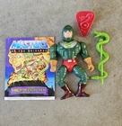 Vintage He-Man MOTU Masters of the Universe King Hiss Figure 100% w/Mini Comic