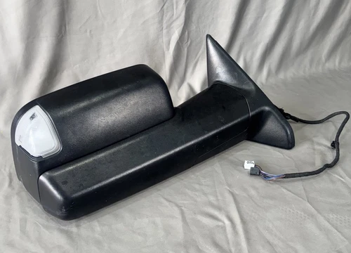 13-18 Dodge Ram Power Towing Mirror Black Right Hand Rear View Genuine OEM