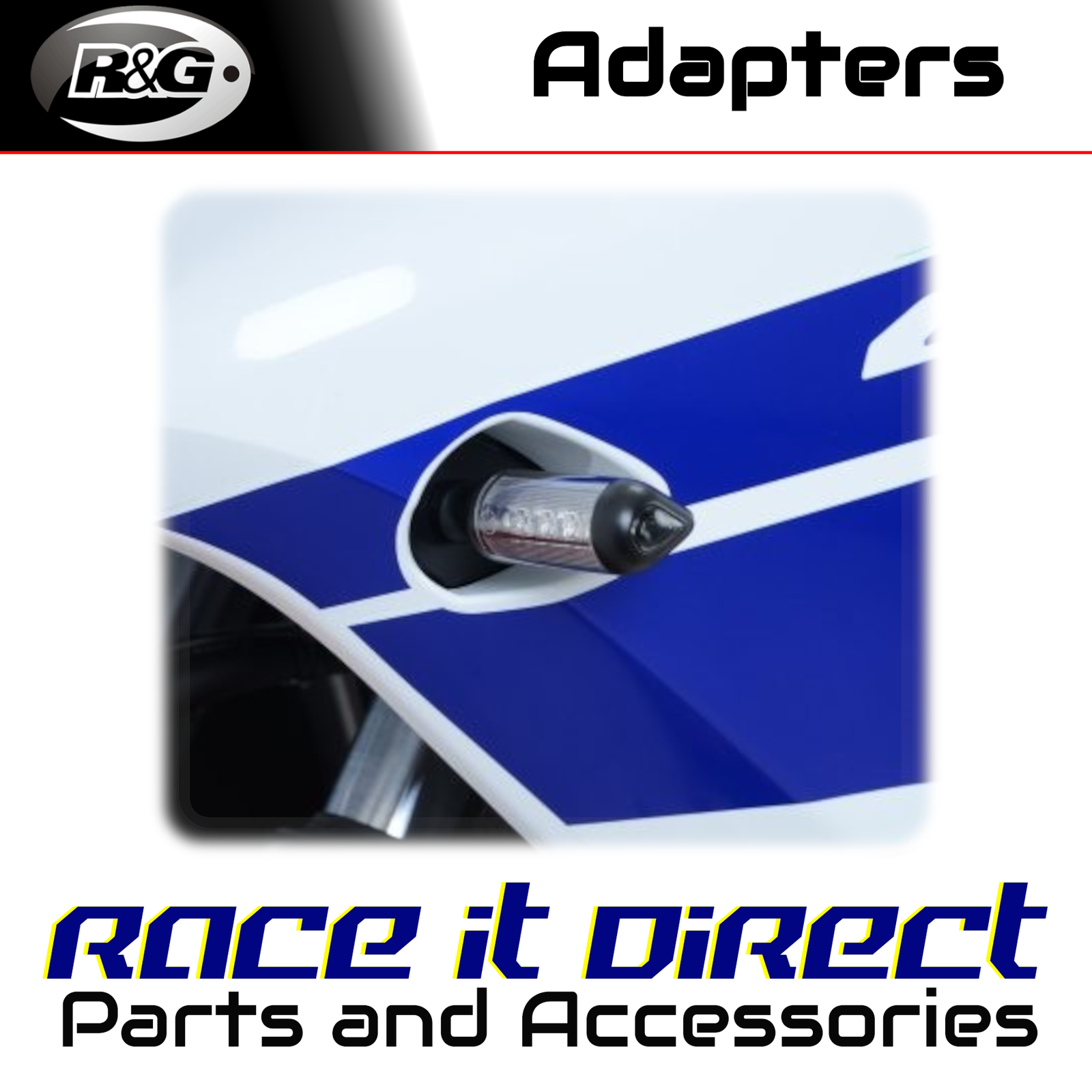 Indicator Adaptor Kit for Honda CBR300R 2014-2020 Front R&G