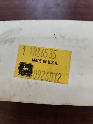 John Deere AR86535 SELECTIVE CONTROL VALVE  NOS Genuine OEM JD