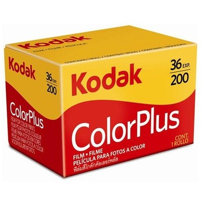 KODAK COLOR PLUS 200/36  2 Filme  MHD/expiry date 02/2028
