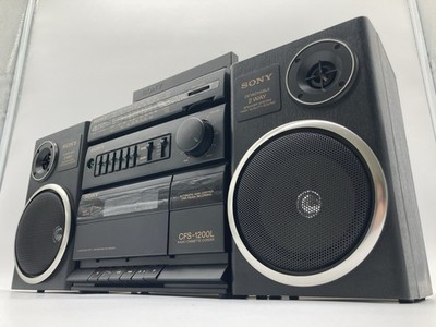 Sony CFS-1200L Vintage Japan Ghettoblaster Radio 5B-Equalizer Tape Tuner Retro
